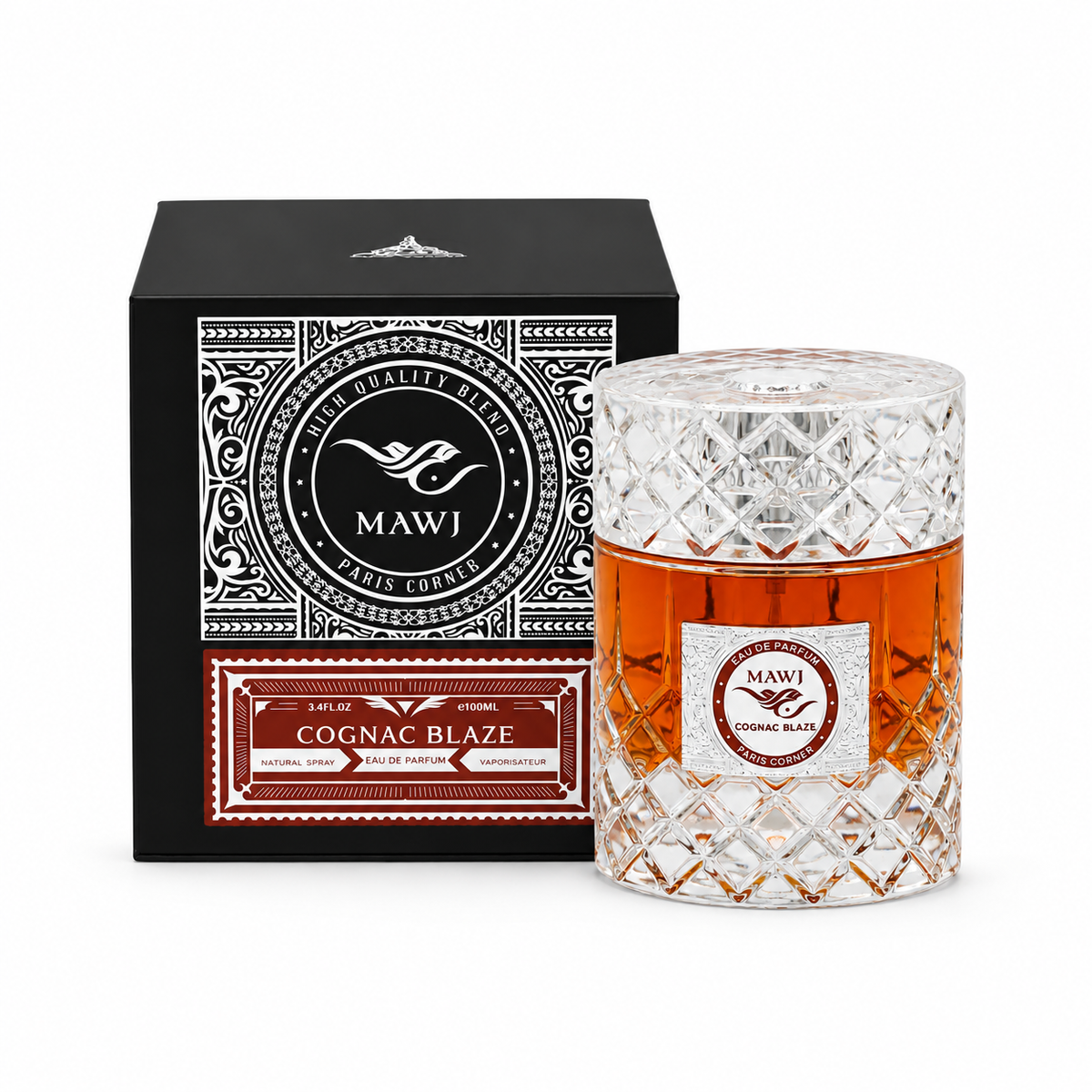 Paris Corner Mawj Cognac Blaze Eau De Parfum | Men & Women