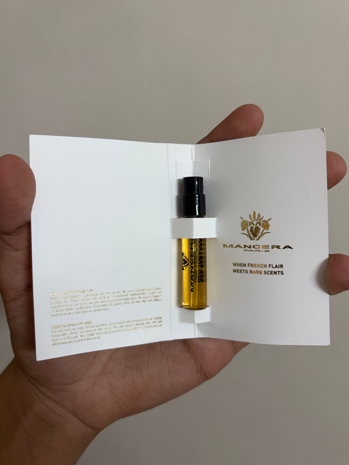 Mancera Red Tobacco Eau De Parfum 2ml Vial | Men & Women