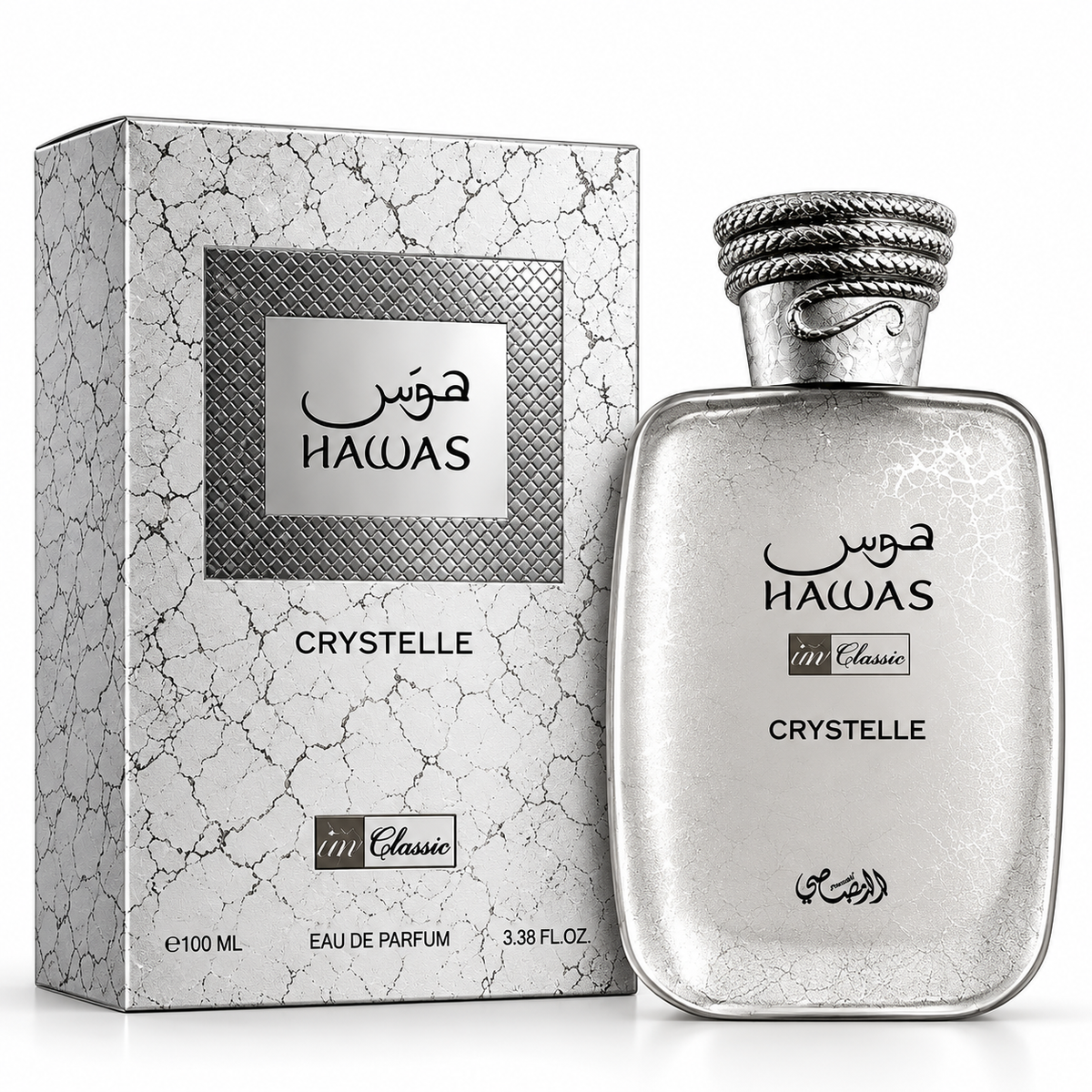Rasasi Hawas Crystelle Eau De Parfum | Men & Women