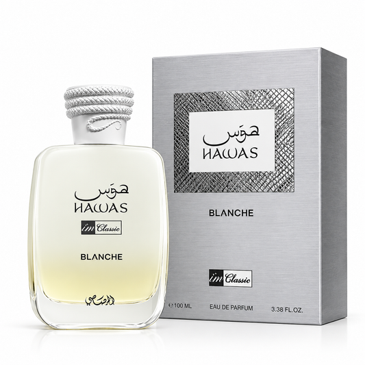 Rasasi Hawas Blanche Eau De Parfum | Men & Women