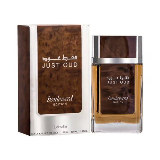 Lattafa Just Oud Boulevard Edition Eau de Parfum | Men & Women