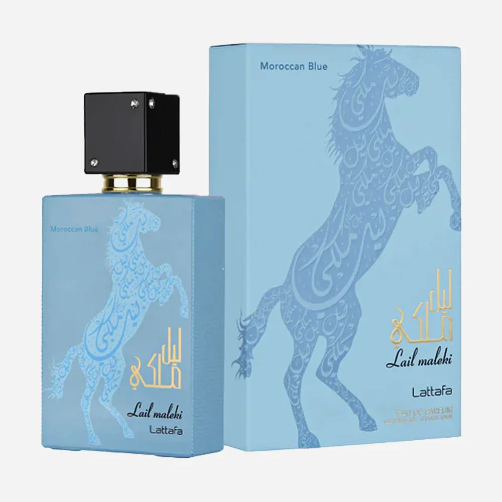 Lattafa Lail Maleki Morroccan Blue Eau de Parfum | Men