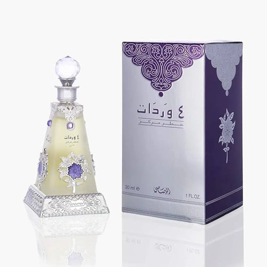 Rasasi Arba Wardat 30ml Attar | Men & Women
