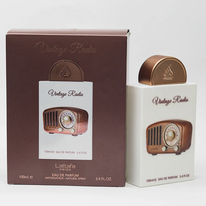 Lattafa Pride Vintage Radio Eau de Parfum | Men & Women