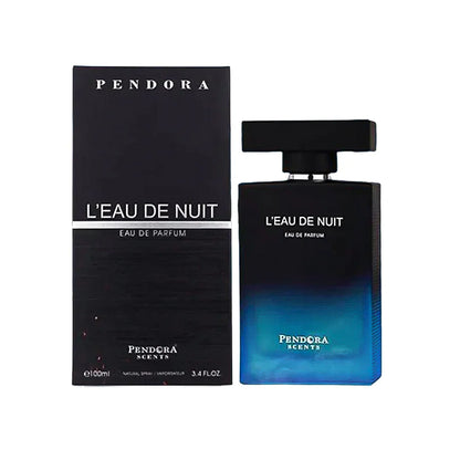Paris Corner Pendora Scents Leau De Nuit Black 100ml Eau de Parfum | Men