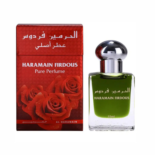 Al Haramain Firdous 15ml Attar | Men & Women