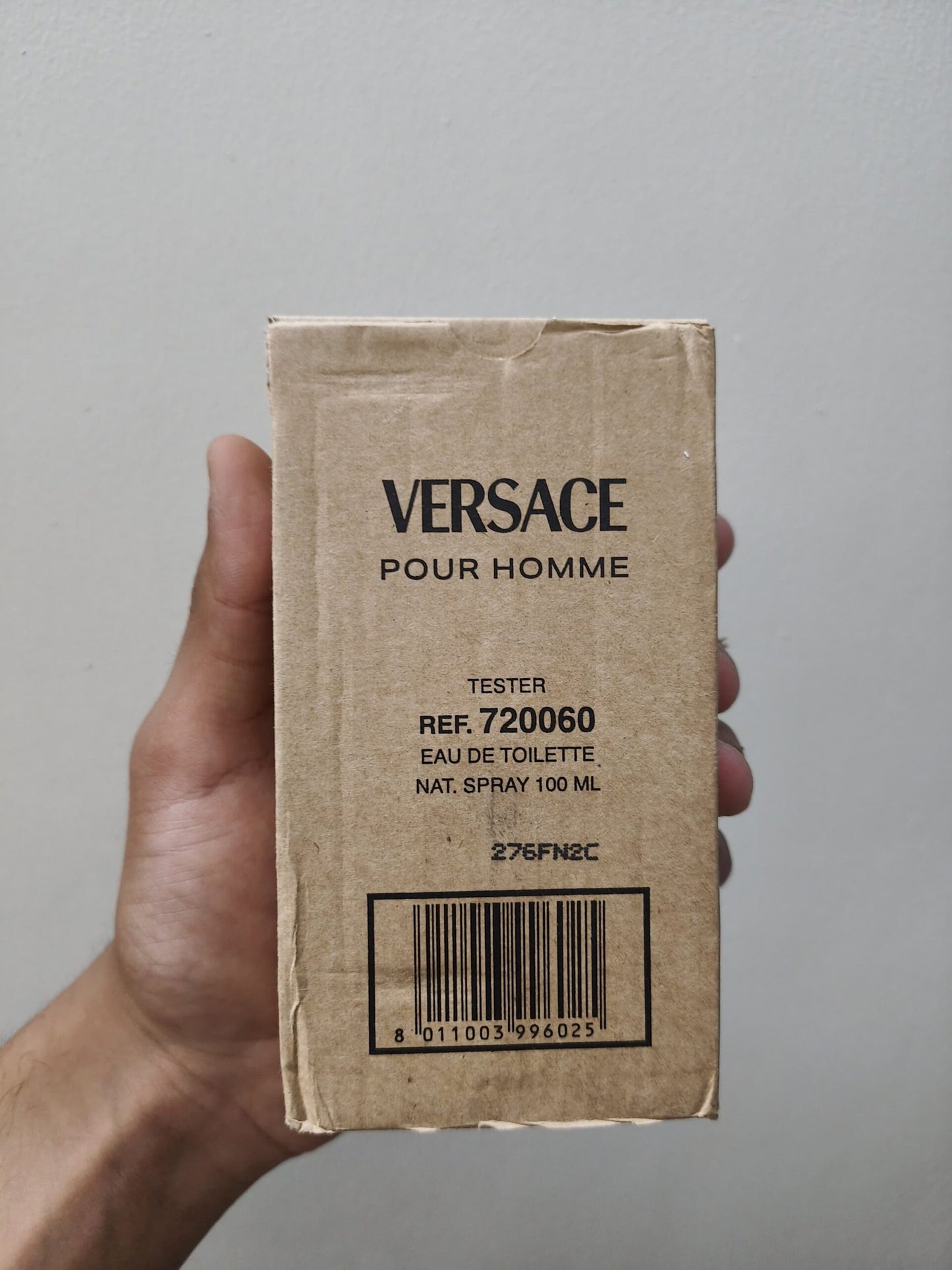 Versace Pour Homme 100ml Edt (TESTER WITHOUT CAP) | Men