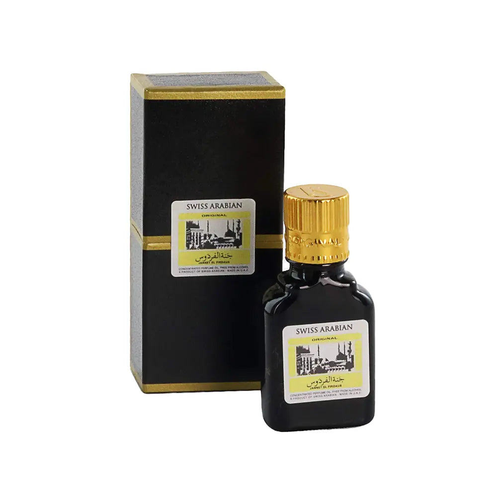 Swiss Arabian Jannet El Firdaus Black 9ml Attar | Men & Women