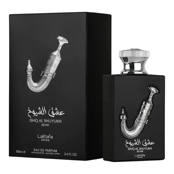 Lattafa Ishq al Shuyukh Silver 100ml Edp | Men & Women