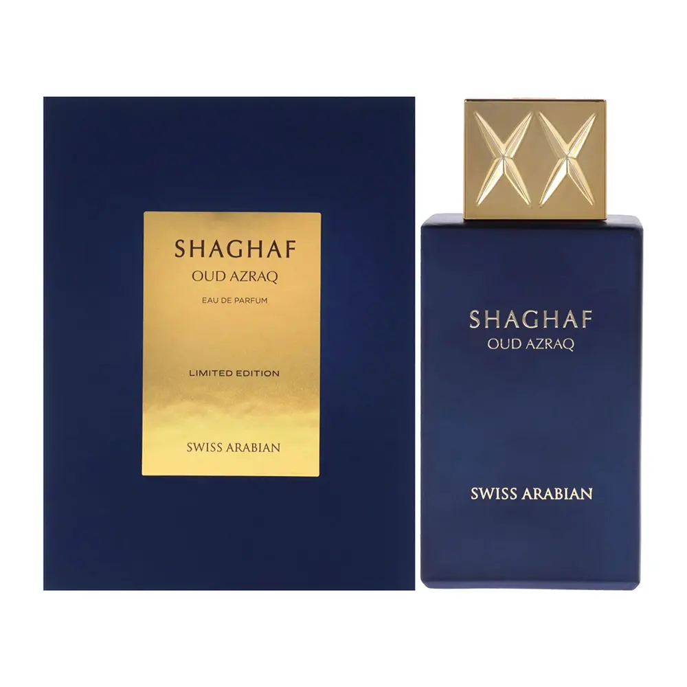 Swiss Arabian Shaghaf Oud Azraq Limited Edition 75ml Edp | Men & Women