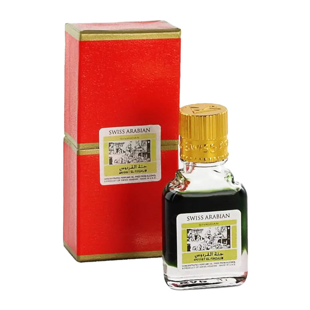 Swiss Arabian Jannet El Firdaus Red 9ml Attar | Men & Women