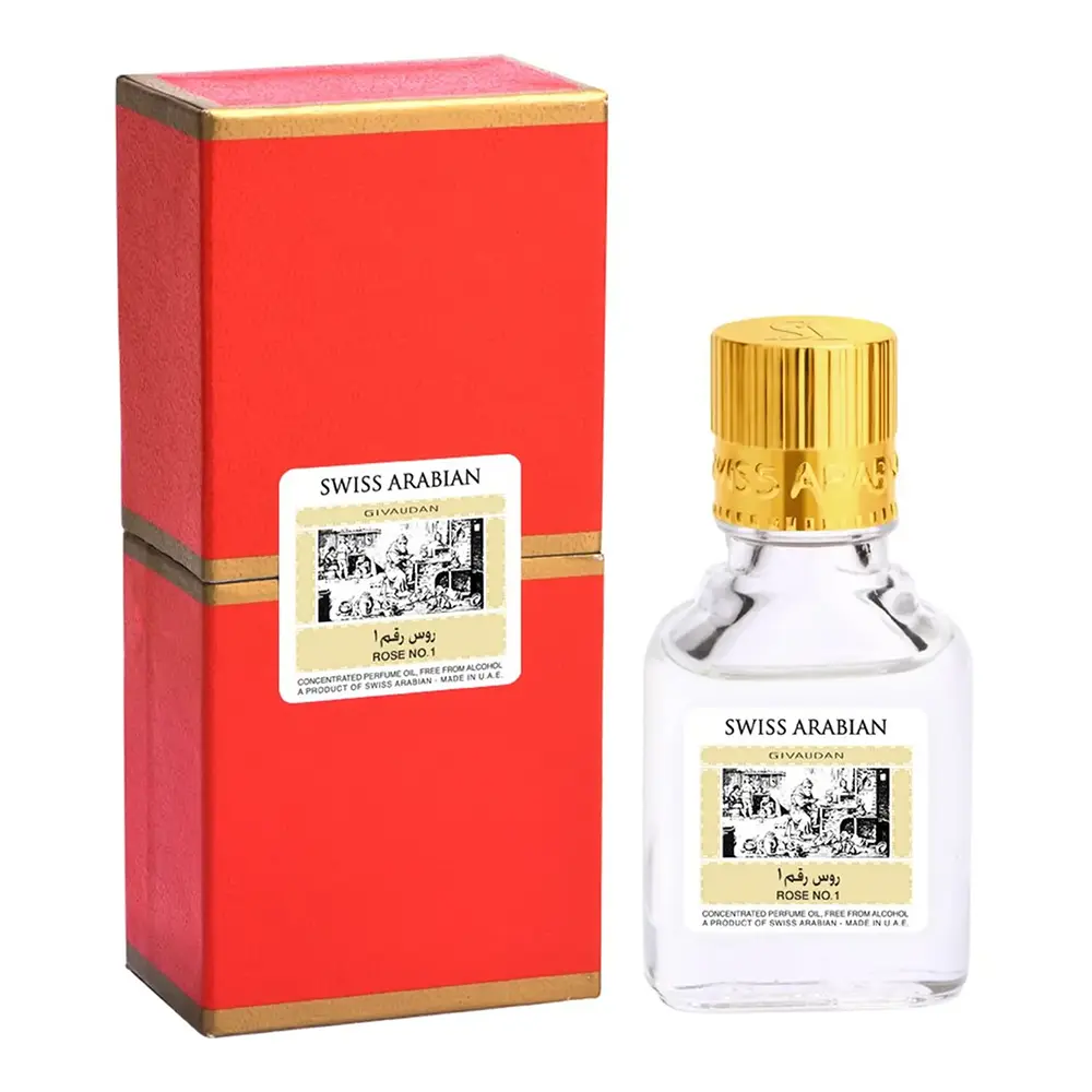 Swiss Arabian Rose no.1 9ml Attar | Men & Women