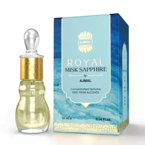 Ajmal Royal Misk Sapphire 10ml Attar | Men & Women